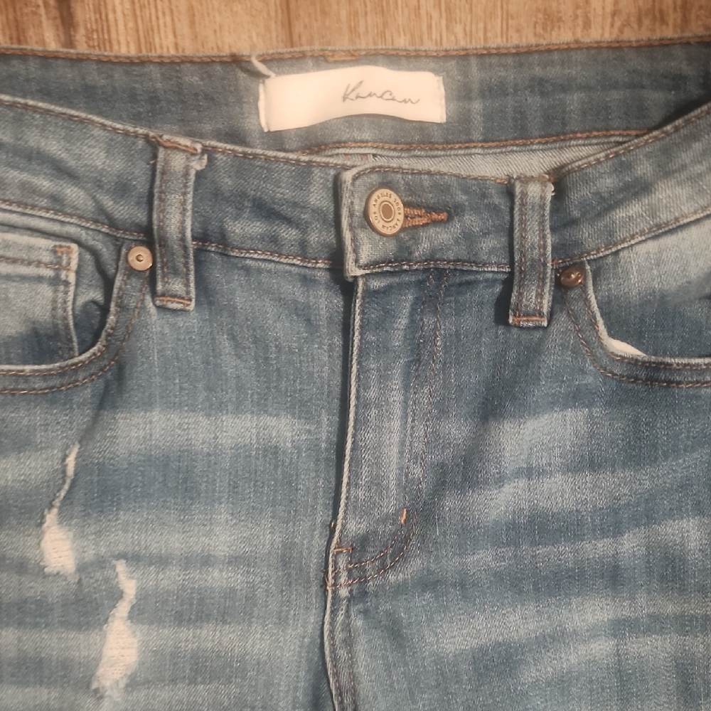 KanCan Women's Distressed Denim Jeans